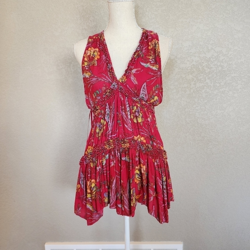 Free People purple haze tunic top size XS